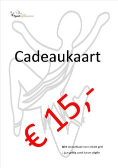 Cadeaukaart SpeelStylDeventer &euro; 15,- euro