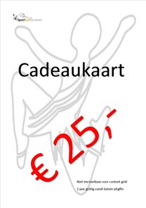 Cadeaukaart SpeelStylDeventer € 25,- euro