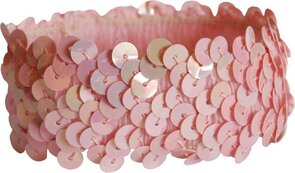 Elastieken Haar Band Prismatic-Pink