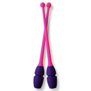 Pastorelli 36 cm Gym PINK-VIOLET CONNECTABLE Clubs biocolour