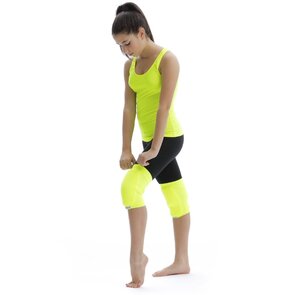 Kniebeschermers van Pastorelli Fluo YELLOW (PER SET)