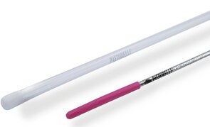 Flash Classic Stick Silver / Raspberry grip  