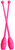 Pastorelli 41 cm Gym Clubs FLUO PINK