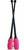 Pastorelli 45.2 cm Gym BLACK-COREL CONNECTABLE Clubs BICOLOUR model MASHA