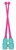 Pastorelli 40.5 cm Gym PINK-TIFFENY CONNECTABLE Clubs bicolour