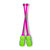 Pastorelli 36 cm Gym PINK-LIME GREEN CONNECTABLE Clubs biocolour