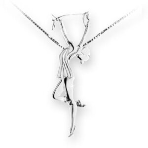 925 Silver ROPE pendant necklace