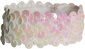 Elastieken Haar Band Prismatic-White