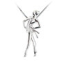 925 Silver CLUBS pendant necklace
