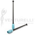 Venturelli 45cm Gym CONNECTABLE Rubber Varnish Clubs Black-Light Blue_