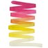 Wedstrijdlint Pastorelli 6.10 - 6.15 meter lang, Magenta-Orange-Yellow_